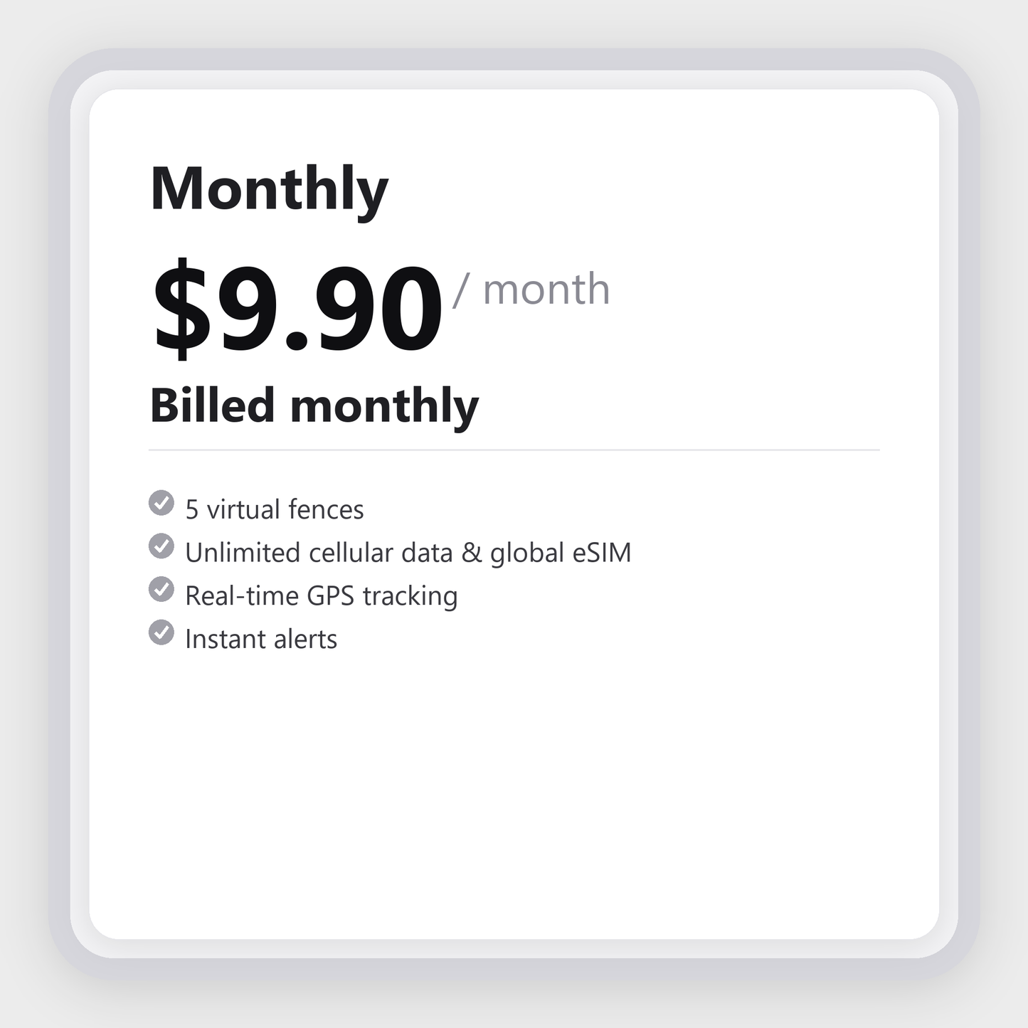 Monthly Plan